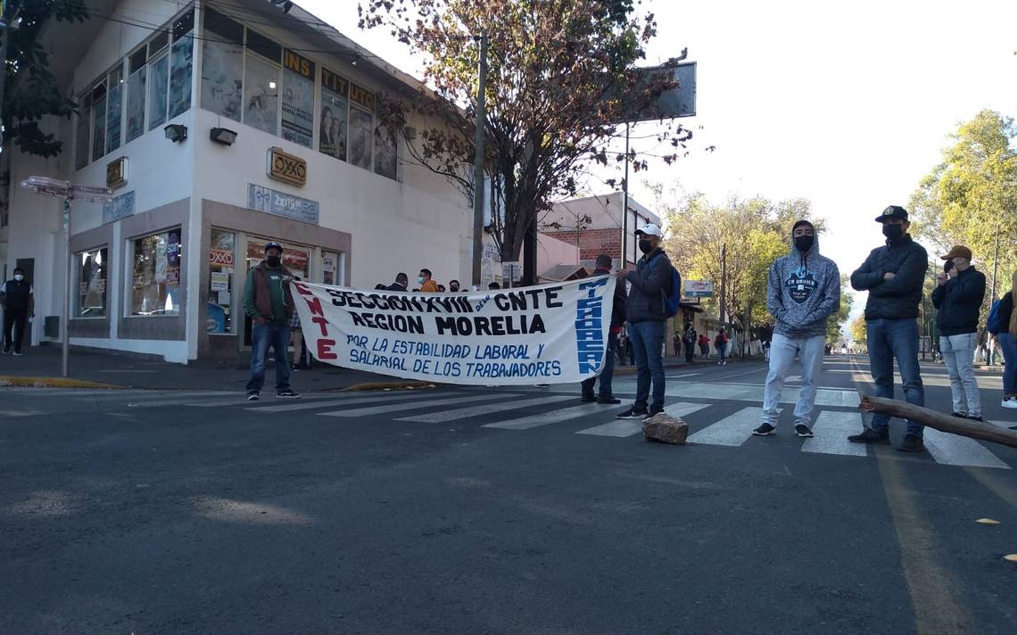 Cnte Bloquea La Avenida Ventura Puente En Morelia El Sol De Morelia Noticias Locales